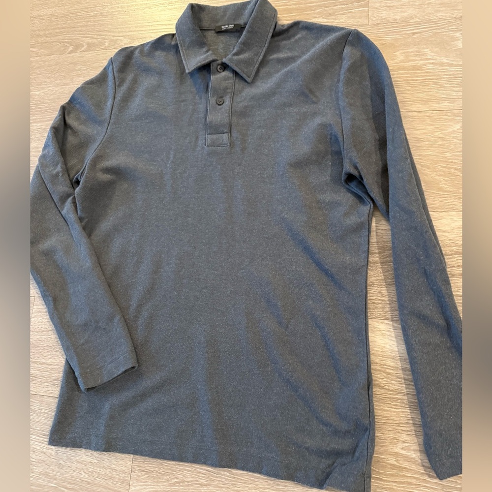 Massimo Dutti LS polo shirt - Picture 3 of 8
